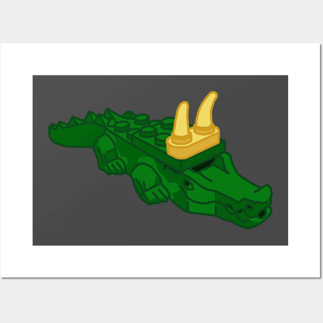 Alligator Loki Variant Wall Art by Fluctuate